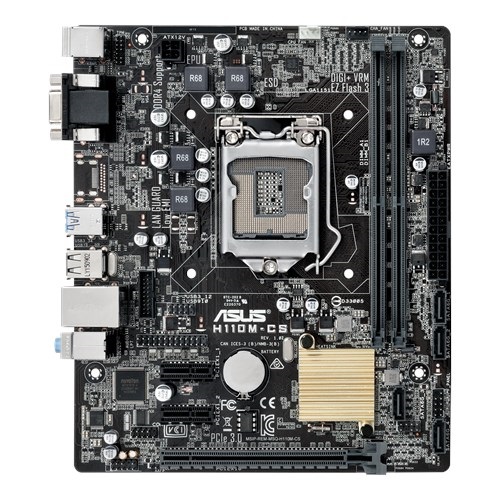 Asus H110M-CS 7th or 6th Gen micro-ATX Motherboard