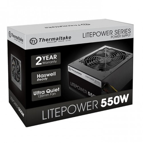 Thermaltake Litepower 550W Sleeve Cable Power Supply2