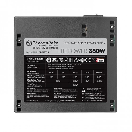 Thermaltake W0422RE Litepower 350W Non Modular Power Supply1
