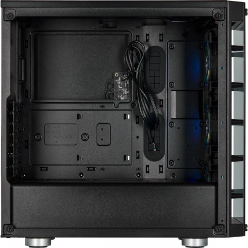 Corsair Crystal iCUE 465X RGB Mid-Tower ATX Smart Case1