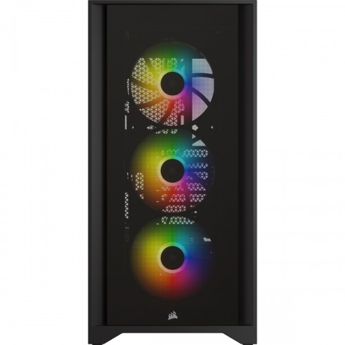 Corsair iCUE 4000X RGB Tempered Glass Mid-Tower ATX Casing1