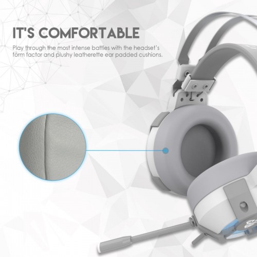 Fantech HG11 Captain 7.1 Surround Sound Space Edition RGB USB Gaming Headphone White1