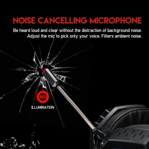 Fantech HG21 Hexagon USB 7.1 Gaming Headphone Black2