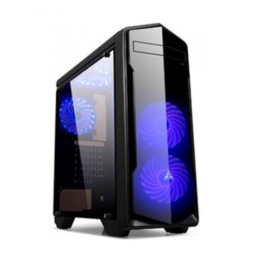 GOLDEN FIELD 6021B TRANSPARENT WINDOW GAMING ATX CASING