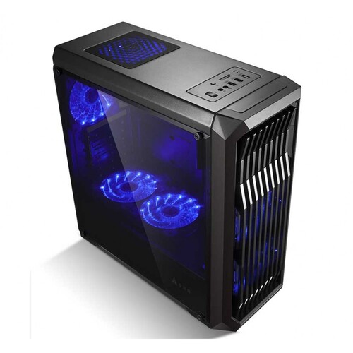 GOLDEN FIELD G9B FULL TRANSPARENT WINDOW GAMING ATX CASE1