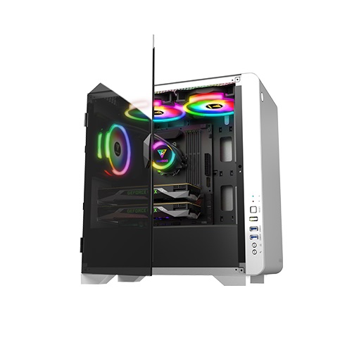 Gamdias MARS E2 Micro Tower Casing White1