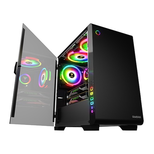 Gamdias MARS M2 Micro Tower Casing Black1