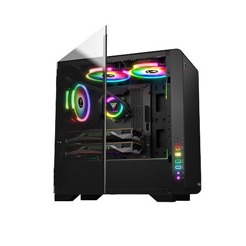 Gamdias MARS M2 Micro Tower Casing Black2