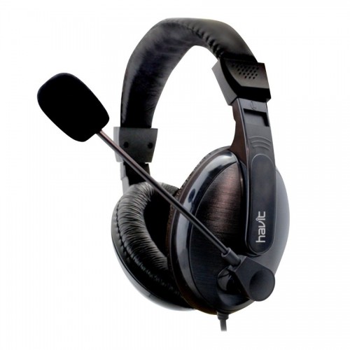 Havit HV-139D 3.5mm Stereo Headphone Black (Double Port & Single Port)