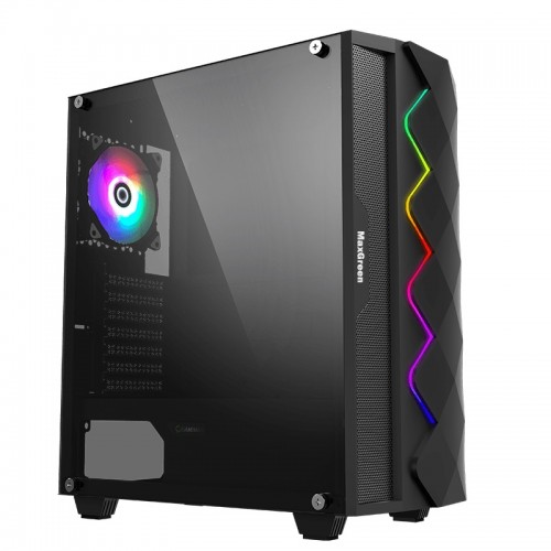MaxGreen A361 RGB Mid Tower Case3