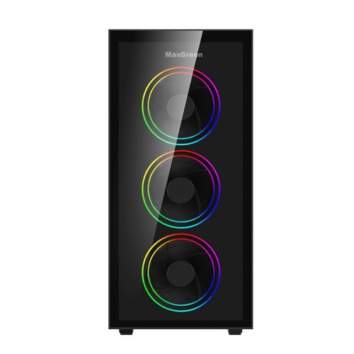 MaxGreen A363BK ATX Casing1
