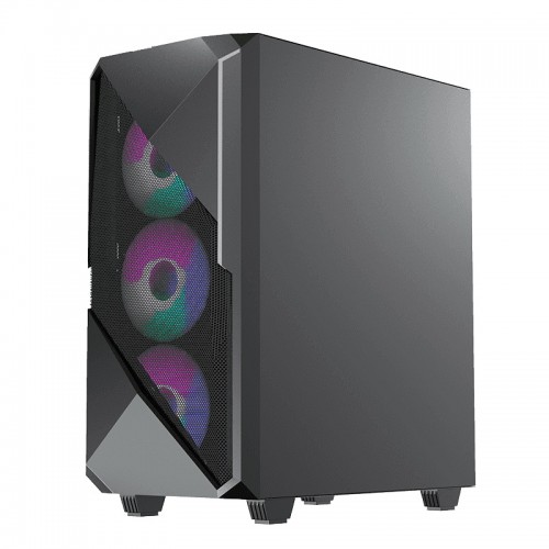 MaxGreen A366BK ATX Casing2