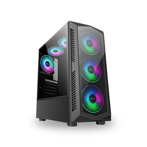 EVOLUR RO6 GLASS Mid Tower RGB Gaming Case